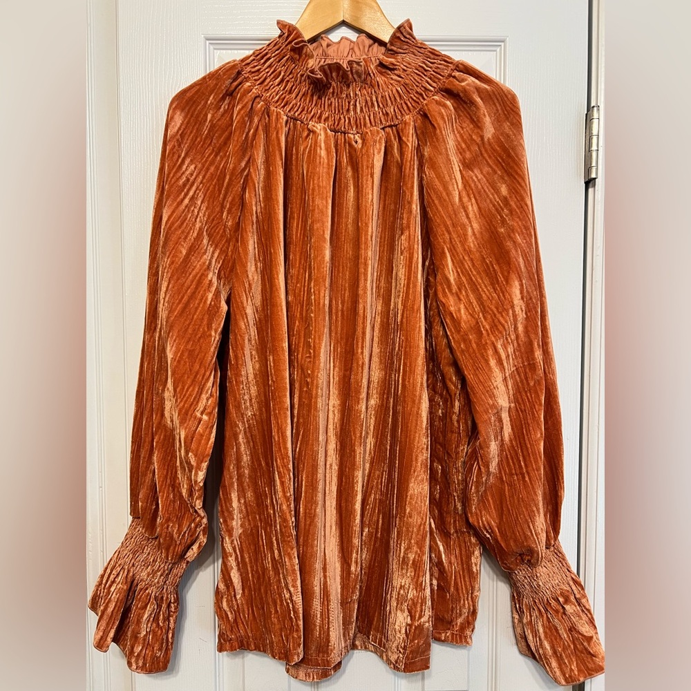 First Love Women’s Velvety Blouse